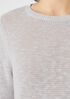 Organic Cotton Linen Slub Crew Neck Top