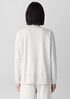 Cozy Brushed Terry Hug Mock Neck Top