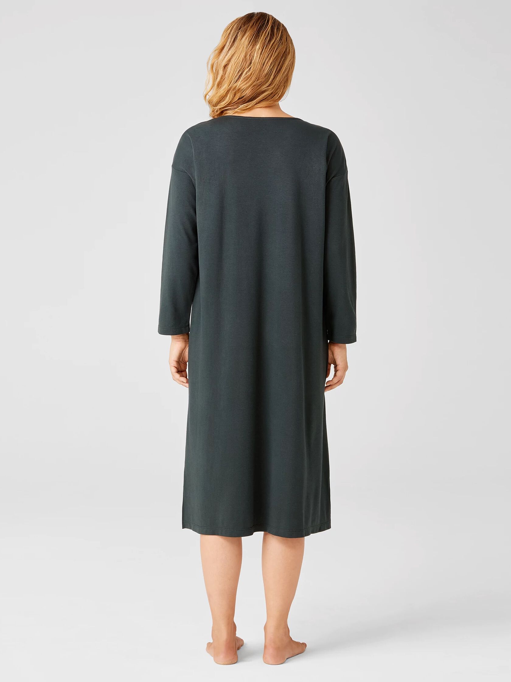 Cozy Organic Cotton Interlock Dress