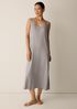 Organic Cotton Rib Tank Sleep Dress