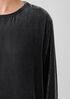 Velvet Round Neck Top