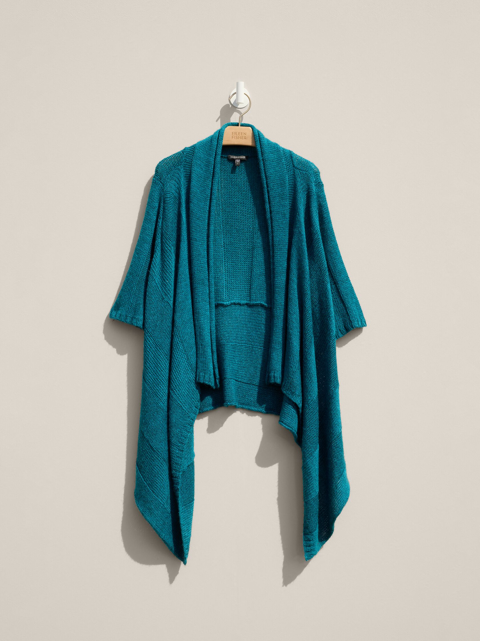 Renew Alpaca Silk Rib Cardigan, L