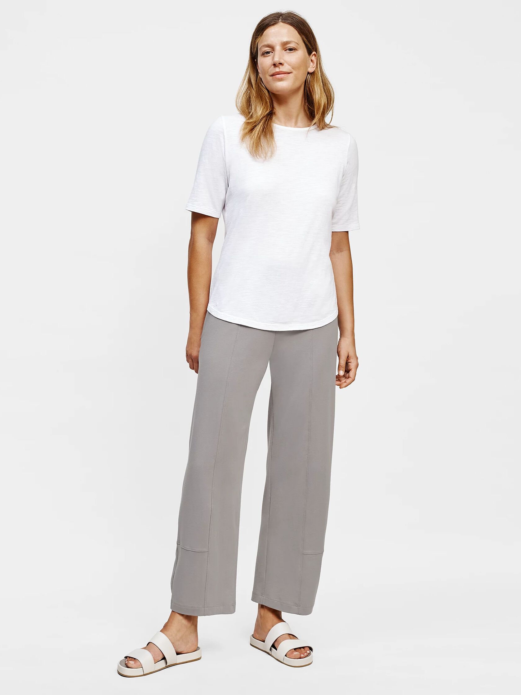 Traceable Organic Cotton Stretch Lantern Pant