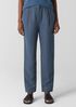 Linen Silk Twill Tapered Pant