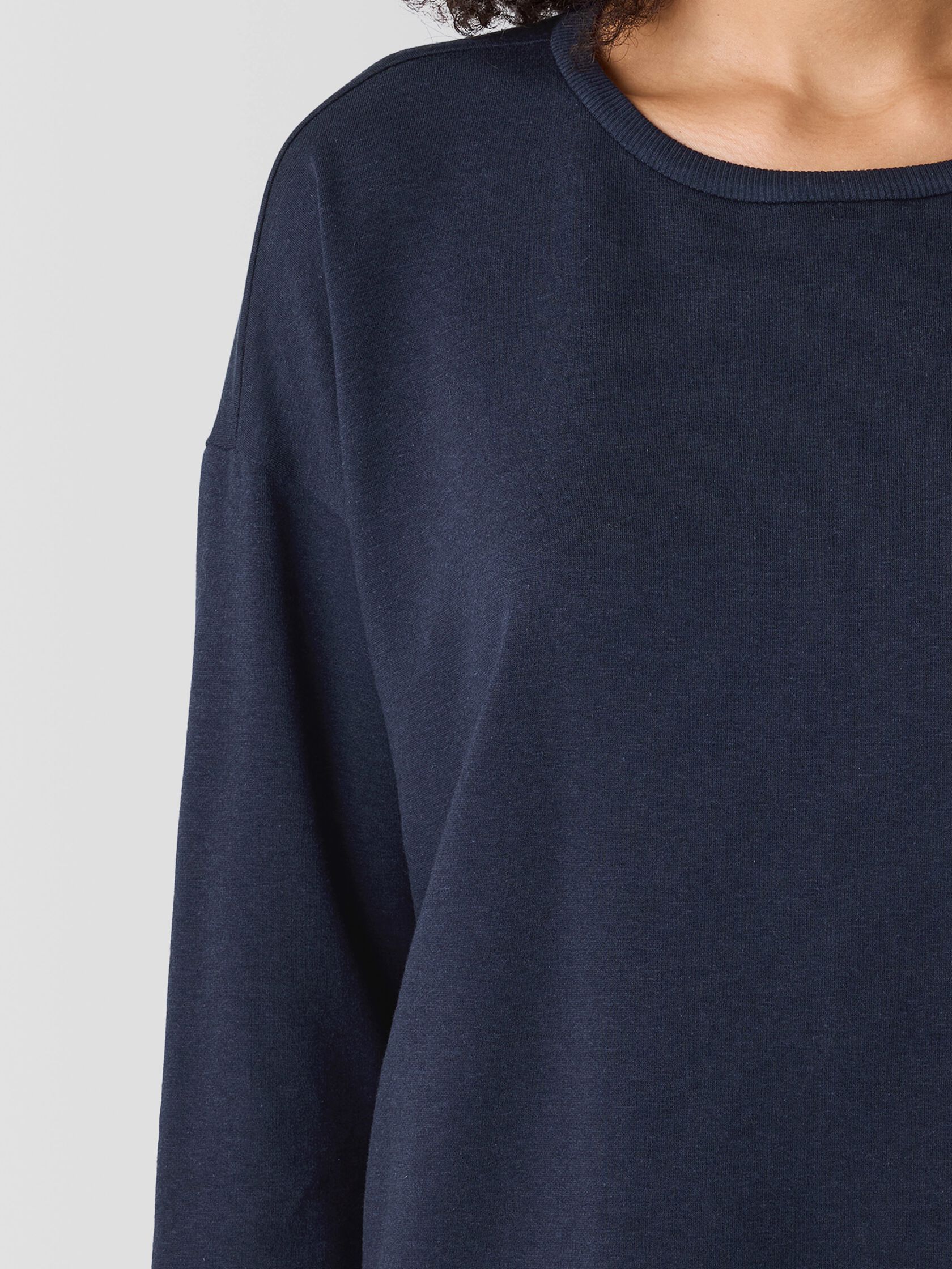 Cozy Brushed Terry Hug Box-Top