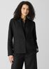 Organic Linen High Collar Jacket