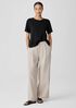 Organic Cotton Slubby Jersey Tee