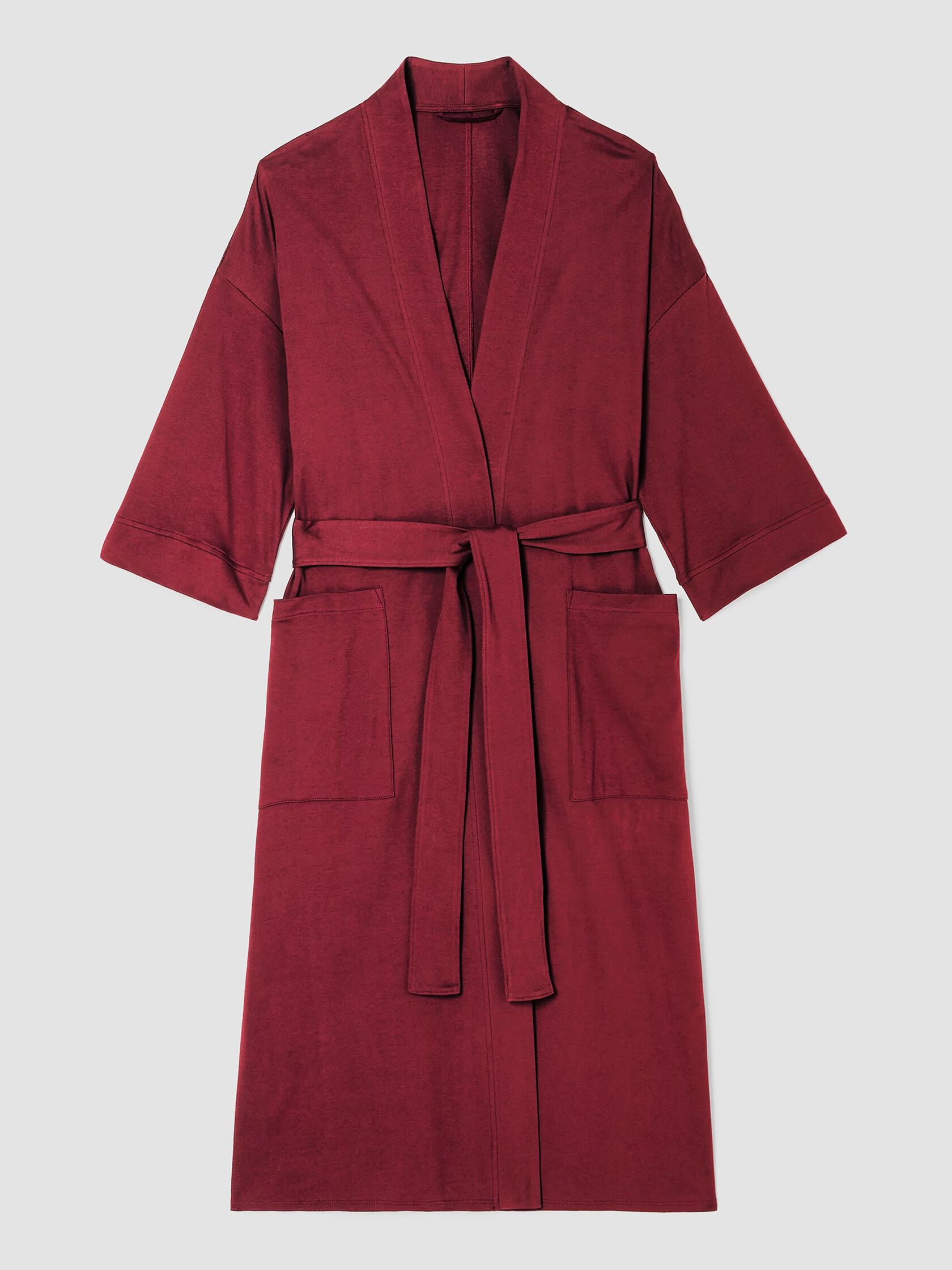 Cozy Organic Cotton Interlock Robe