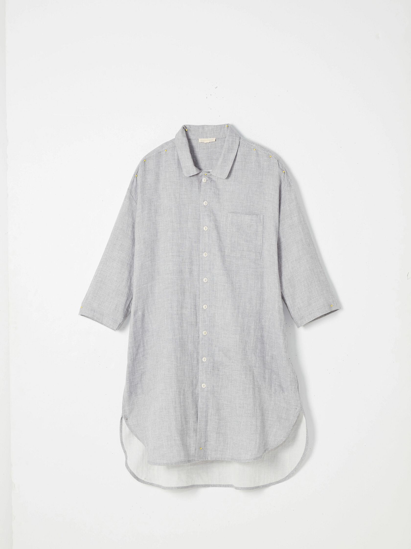 Organic Cotton Doubleweave Shirtdress
