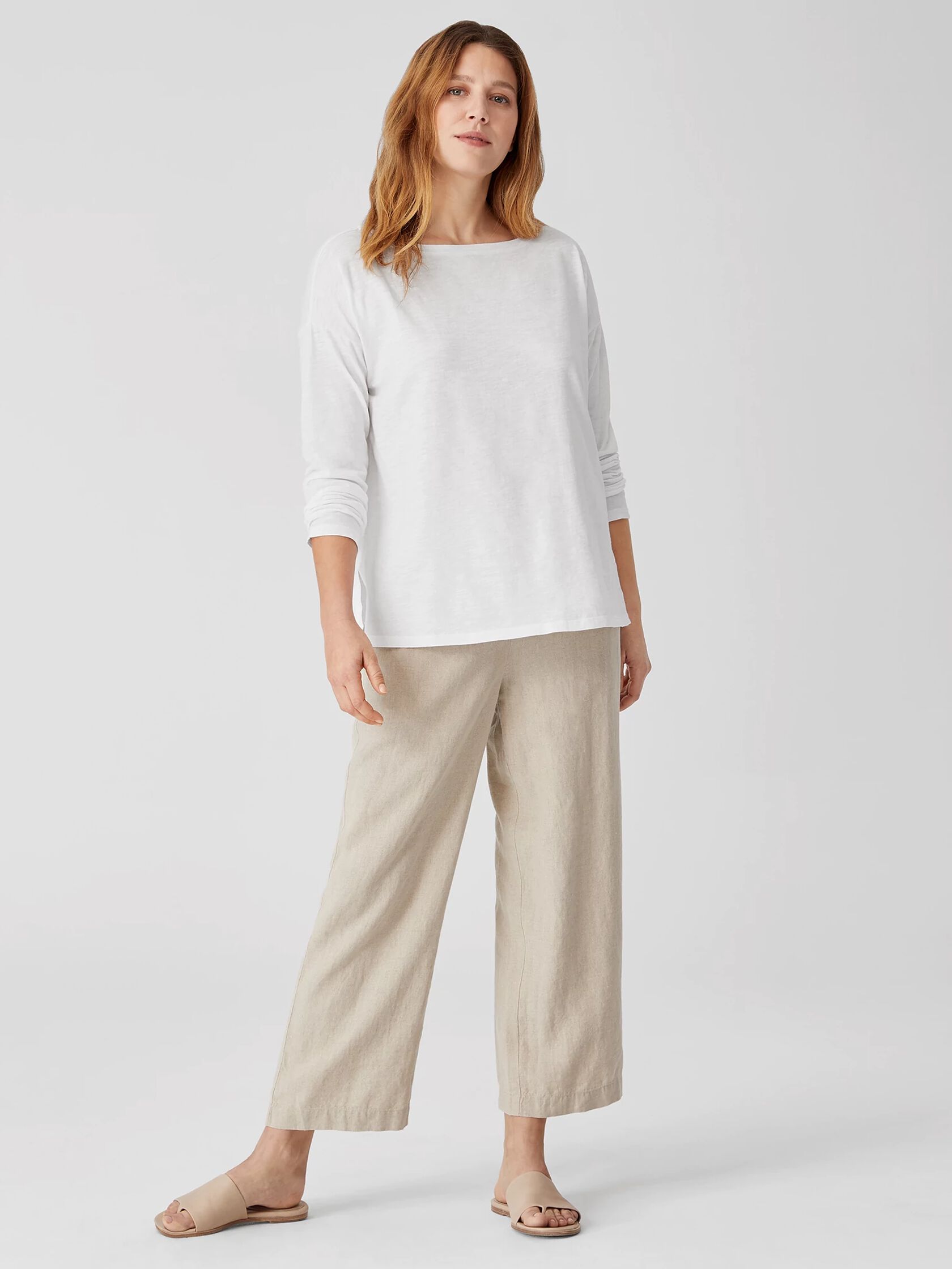 Organic Cotton Slub Box-Top
