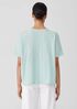 Organic Cotton Slub Crew Neck Tee