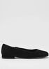 Selle Suede Ballet Flat