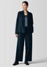 Washable Flex Ponte Notch Collar Blazer