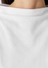 Pima Cotton Stretch Jersey Funnel Neck Tank