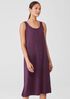 Organic Cotton Interlock Scoop Neck Sleep Dress