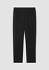 Cotton Blend Ponte Slim Pant