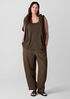 Organic Linen Jersey Scoop Neck Tank