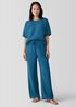 Organic Cotton Lofty Gauze Straight Pant