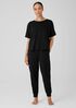 Organic Cotton Interlock Jogger Sleep Pant