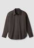Stretch Organic Cotton Poplin Classic Collar Shirt