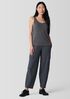 Stretch Silk Jersey Scoop Neck Tank