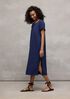 Cozy Organic Cotton Slub Tee Dress