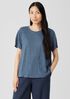 Organic Linen Jersey Crew Neck Tee