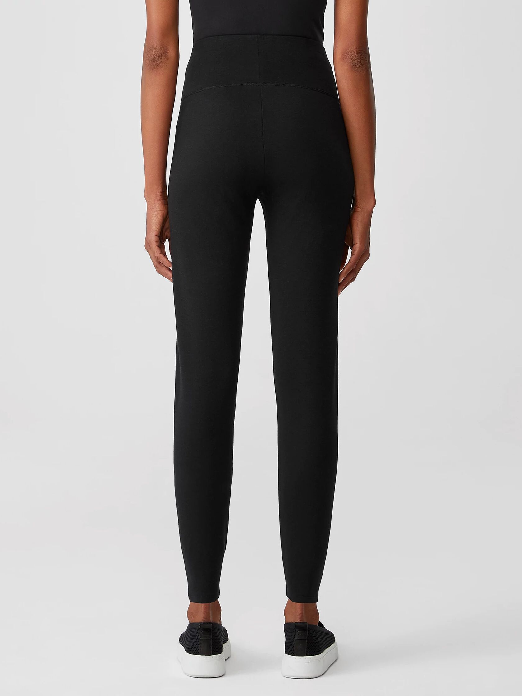 Cozy Brushed Terry High-Waisted Leggings