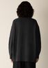 Cotton & Recycled Cashmere Crew Neck Long Top