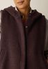 Cozy Recycled Wool Boucle Hooded Vest
