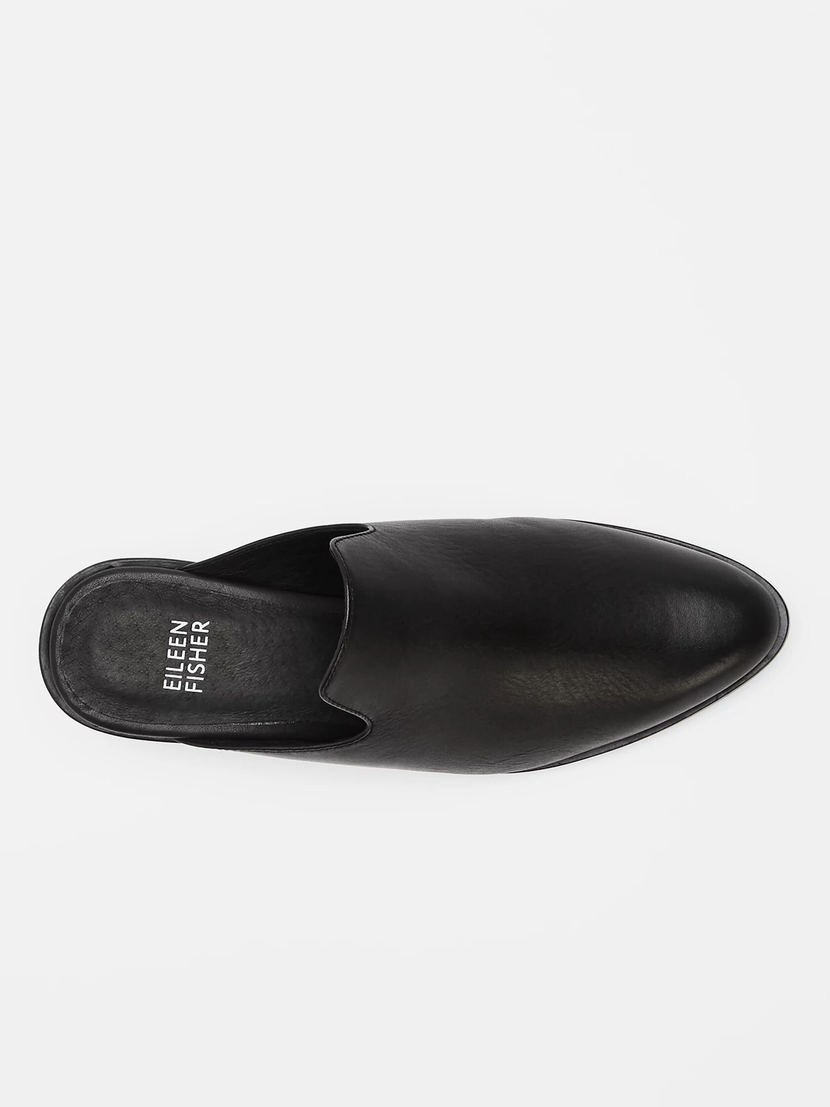 First Smooth Leather Mule