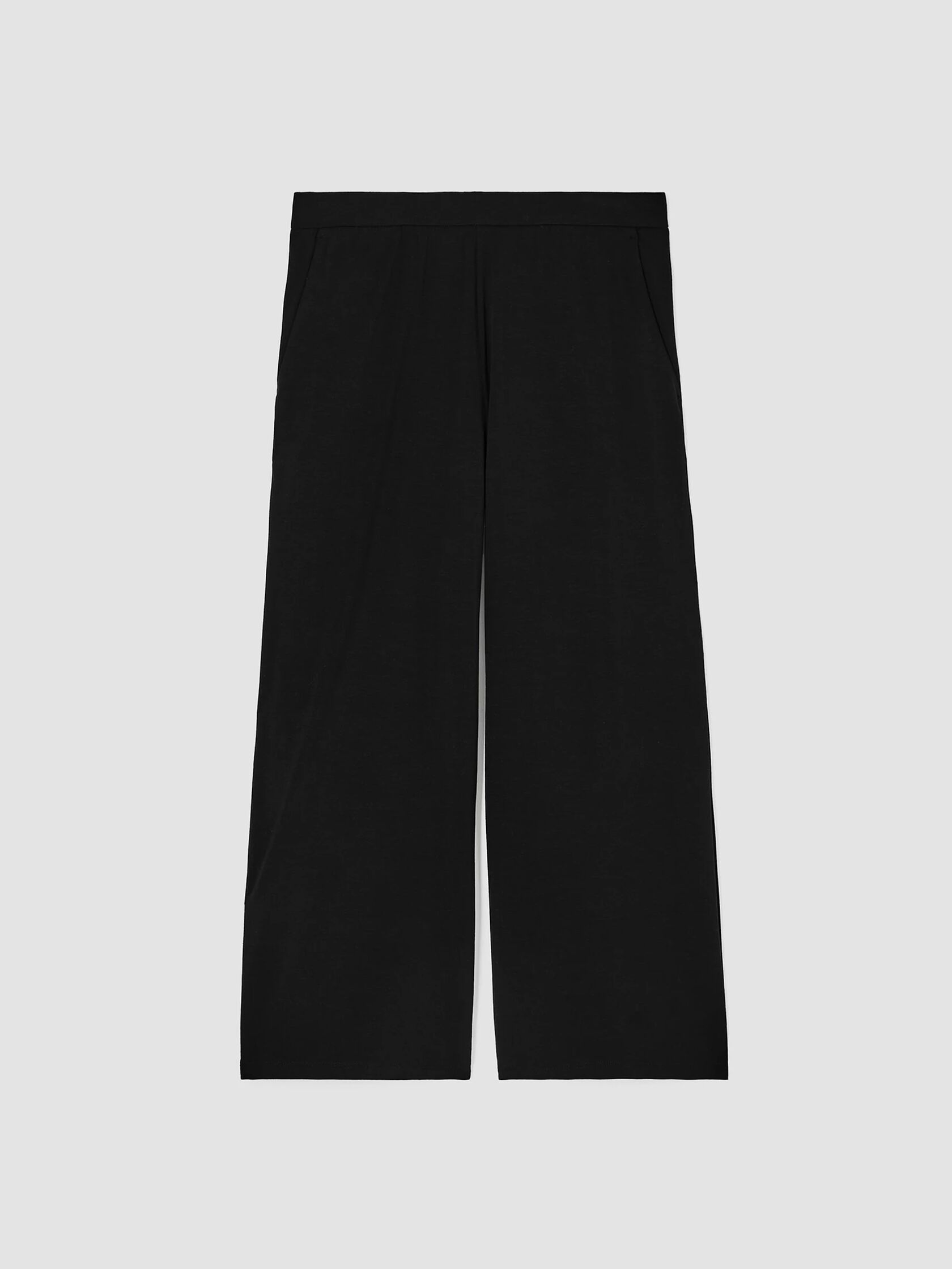 Fine Jersey Wide-Leg Pant