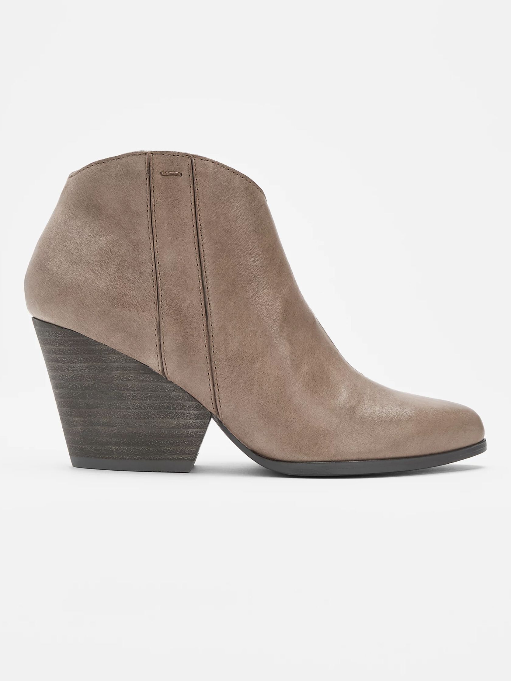 Trail Leather Ankle Bootie