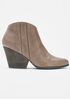 Trail Leather Ankle Bootie