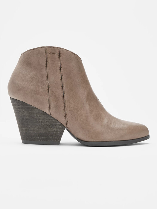 Trail Leather Ankle Bootie