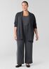 Washable Flex Ponte Wide Trouser Pant