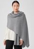 Recycled Cashmere Wool Oversized Wrap