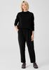 Soft Twill Pleated Tapered Pant