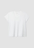 Organic Pima Cotton Jersey V-Neck Tee