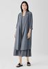 Silk Georgette Crepe Trench Coat