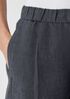 Washed Organic Linen Délavé Lantern Pant