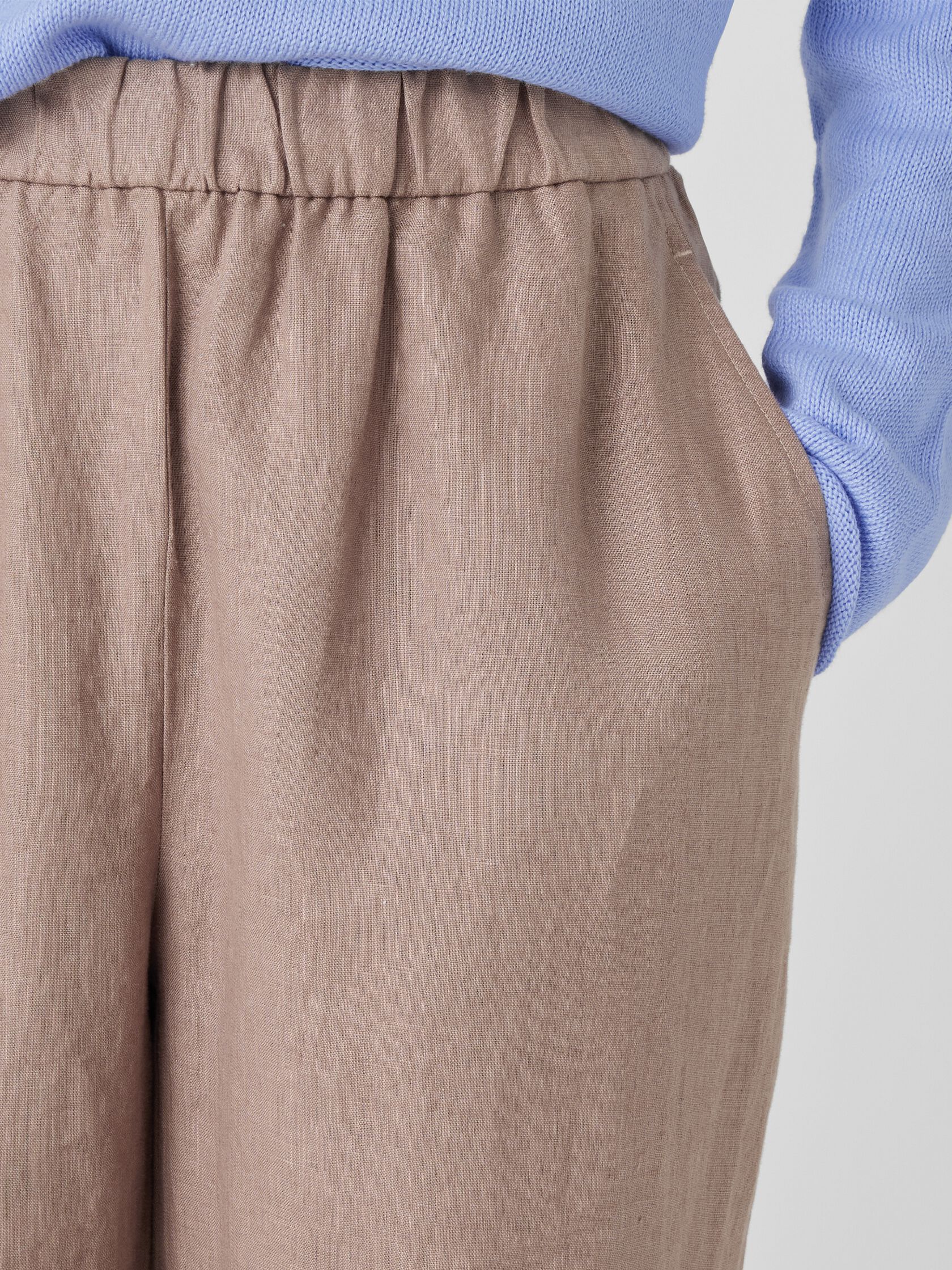 Organic Linen Tapered Pant