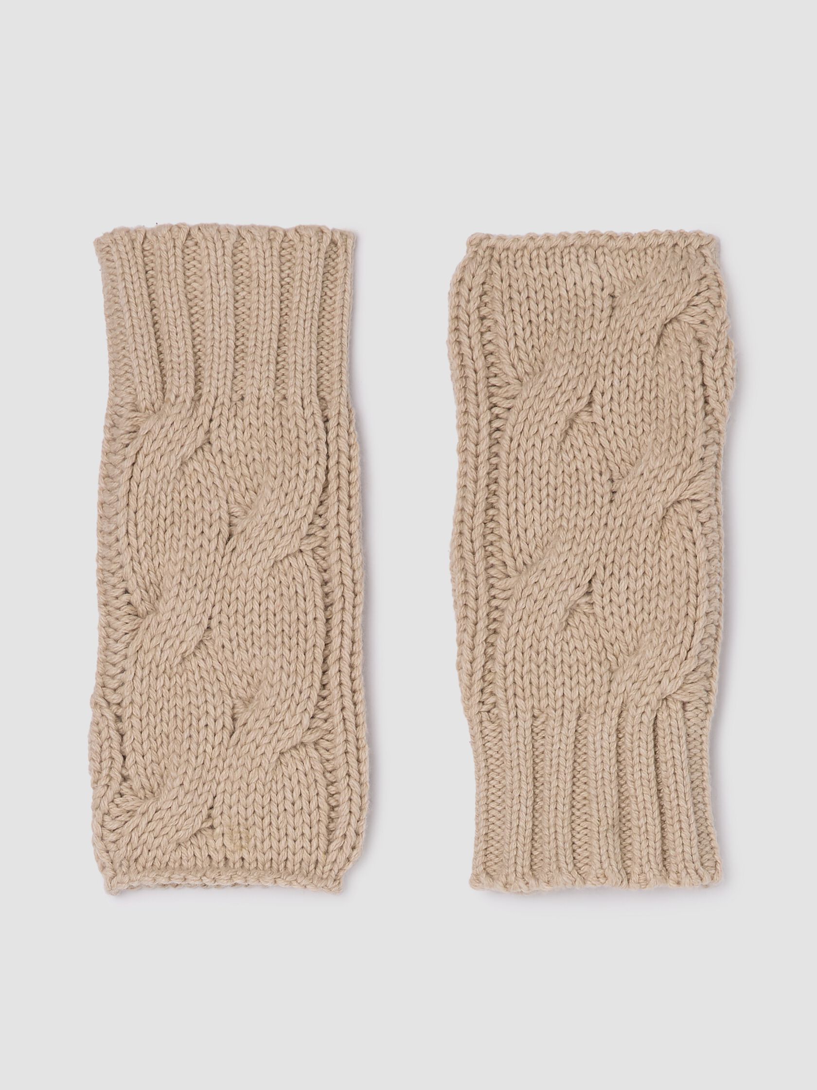 Cotton & Recycled Cashmere Glovelettes