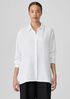 Organic Cotton Lofty Gauze Classic Collar Shirt