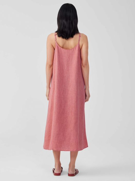 Washed Organic Linen Délavé Cami Dress