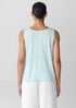 Organic Linen Jersey Scoop Neck Tank