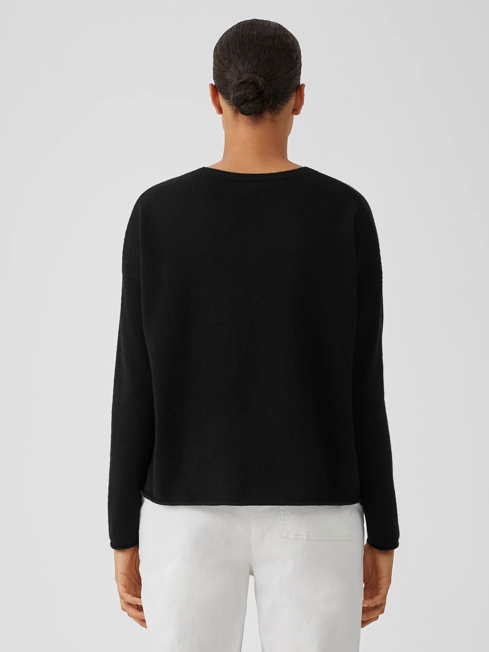 Recycled Cashmere Wool Box-Top