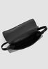 Sleek Italian Leather Convertible Clutch