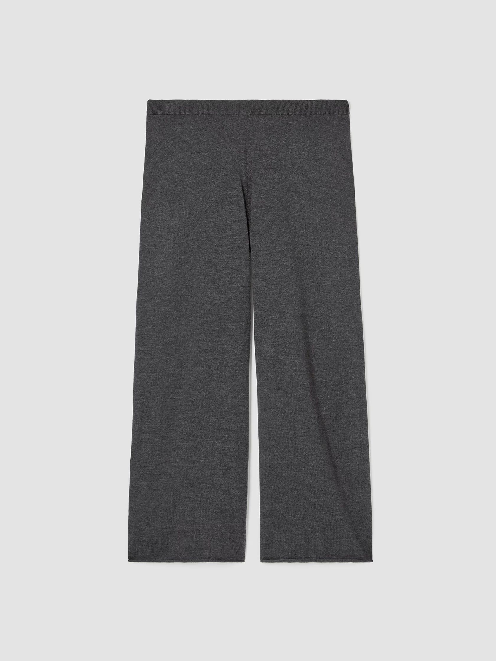 Merino Jersey Straight Pant