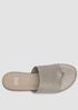 Kore Metallic Suede Sandal